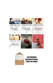 Veda - Umut - Hayat - Hüzün - Hayal - Hazan / 6 Kitap Set + Okuma Sticker'ları