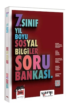 Yargı Ders Arkadaşım 7.sınıf Yıl Boyu Sosyal Bilgiler Soru Bankası Yargı Ders Arkadaşım 7.sınıf Yıl Boyu Sosyal Bilgiler Soru Bankası