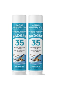 Badger Kokusuz Mavi Güneş Kremi Stick 2'li Set Badger Kokusuz Mavi Güneş Kremi Stick 2'li Set
