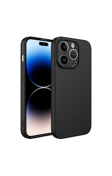 Forzacase Apple Uyumlu iPhone 14 Pro Max Liquid Serisi İçi Kadife Lansman Silikon Kılıf Siyah Forzacase Apple Uyumlu iPhone 14 Pro Max Liquid Serisi İçi Kadife Lansman Silikon Kılıf Siyah