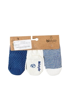 Bistyle 3'lü Puanlı Kaymaz Çorap 10108 İndigo Bistyle 3'lü Puanlı Kaymaz Çorap 10108 İndigo