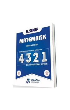 Avantaj 5. Sınıf Matematik 4321 Soru Bankası 2023 Avantaj 5. Sınıf Matematik 4321 Soru Bankası 2023