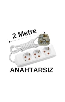 İngiliz Erkek Türk Dişi Universal Priz Dönüştürücüsü Uzatmalı 3 Lü 2 Metre İngiliz Erkek Türk Dişi Universal Priz Dönüştürücüsü Uzatmalı 3 Lü 2 Metre