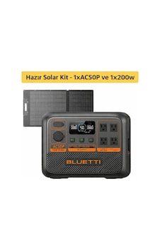 Bluetti Ac50p Güneş Enerjili Güç İstasyonu 504wh 700w 200w Panel Dahil Bluetti Ac50p Güneş Enerjili Güç İstasyonu 504wh 700w 200w Panel Dahil