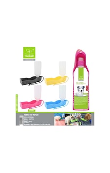 Nunbell Mataralı Köpekler İçin Seyahat Suluğu 500 Ml Nunbell Mataralı Köpekler İçin Seyahat Suluğu 500 Ml