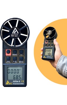 Az 8906 Profesyonel Hava Hızı Ve Hava Debisi Ölçer Az 8906 Profesyonel Hava Hızı Ve Hava Debisi Ölçer