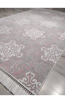 Yamalıhome Bambu Kilim Pt10 Pembe Gri 120X180 Cm Pratik Halı Yamalıhome Bambu Kilim Pt10 Pembe Gri 120X180 Cm Pratik Halı