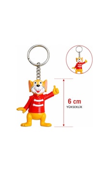 Sevimli Kırmızı Fare Figürlü Anahtarlık 6 Cm Diğer Sevimli Kırmızı Fare Figürlü Anahtarlık 6 Cm Diğer