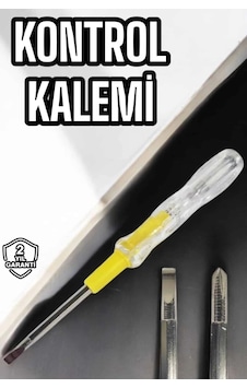 Buğz Test Cihazı Kontrol Kalemi Çift Başlıklı Şeffaf Elektrik Testi 84830011 Buğz Test Cihazı Kontrol Kalemi Çift Başlıklı Şeffaf Elektrik Testi 84830011