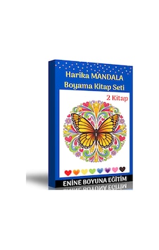 Yetişkinler İçin Harika Mandala Boyama Kitap Seti (2 Kitap) Yetişkinler İçin Harika Mandala Boyama Kitap Seti (2 Kitap)