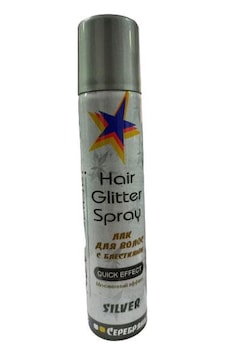 Akat Glitter Renkli Saç ve Vücut Spreyi Silver 75 ML Akat Glitter Renkli Saç ve Vücut Spreyi Silver 75 ML