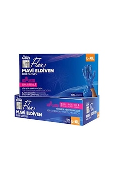Reflex Flex Mavi Pudrasız Tpe Eldiven 100'lü Reflex Flex Mavi Pudrasız Tpe Eldiven 100'lü