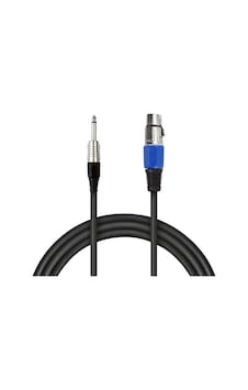 POWERMASTER LD379 XLR CANON DİŞİ + 6.3MM MONO ERKEK 1 METRE KABL POWERMASTER LD379 XLR CANON DİŞİ + 6.3MM MONO ERKEK 1 METRE KABL