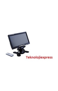7" Inç Tft 2 Videolu Yüksek Çözünürlük Ayaklı Monitör