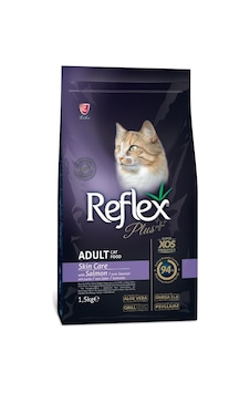 Reflex Plus Skin Care Somonlu Yetişkin Kedi Maması 1500 G