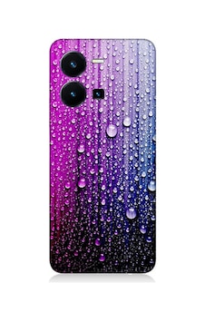 Vivo Y22s Uyumlu Silikon Kılıf Renki Damlalar Vivo Y22s Uyumlu Silikon Kılıf Renki Damlalar