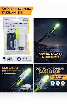 Sea Horse Şarj Aletli Pilli Fosfor Tekli Takım Sea Horse Şarj Aletli Pilli Fosfor Tekli Takım
