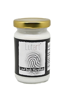 Lutart Lınograf Baskı Murekebı Beyaz 100Ml Lutart Lınograf Baskı Murekebı Beyaz 100Ml