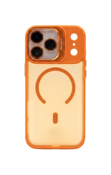 Ps Apple Uyumlu iPhone 17 Pro Standlı Ve Lens Koruyucu li Rote Serisi Magsafe Kılıf - Turuncu Ps Apple Uyumlu iPhone 17 Pro Standlı Ve Lens Koruyucu li Rote Serisi Magsafe Kılıf - Turuncu