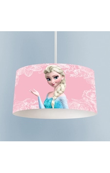 Mekta Home Bebek Ve Çocuk Odası Motifli Elsa Desenli Pembe Avize Renkli Mekta Home Bebek Ve Çocuk Odası Motifli Elsa Desenli Pembe Avize Renkli