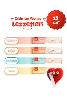 Wanpy Karışık Sıvı Yetişkin Kedi Ödül Maması 25 x 14 G Wanpy Karışık Sıvı Yetişkin Kedi Ödül Maması 25 x 14 G