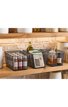 Selka Home 3 Adet 7 Lt. Salve Buzdolabı-banyo Organizer Düzenleyici Füme Selka Home 3 Adet 7 Lt. Salve Buzdolabı-banyo Organizer Düzenleyici Füme