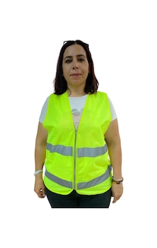 Mey İthalat Fermuarlı Sarı İkaz Yeleği Xl Beden 59 Cm Çok Renkli Mey İthalat Fermuarlı Sarı İkaz Yeleği Xl Beden 59 Cm Çok Renkli