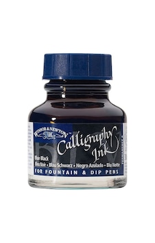 Winsor&Newton Kaligrafi Mürekkebi 30 Ml. Blue Black 034 1111034 Winsor&Newton Kaligrafi Mürekkebi 30 Ml. Blue Black 034 1111034