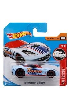 Hot Wheels '14 Corvette Stingray - Mavi - 2017 - Dty04 - 1/64
