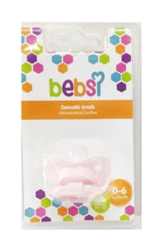 Bebsi Emzik Damaklı Askılı No:1 278 Pembe Bebsi Emzik Damaklı Askılı No:1 278 Pembe