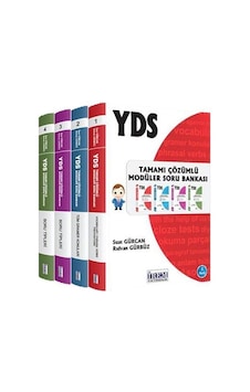 YDS Tamamı Çözümlü Modüler Soru Bankası Seti (4 Kitap) / Suat ... YDS Tamamı Çözümlü Modüler Soru Bankası Seti (4 Kitap) / Suat ...