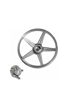 Motospartan Ön Jant Komple Alüminyum 1.40-18 Cg Agk Kampana-balata-mil Dahil Motospartan Ön Jant Komple Alüminyum 1.40-18 Cg Agk Kampana-balata-mil Dahil