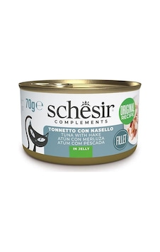 Schesir Ton Ve Berlam Balıklı Jelly Yetişkin Kedi Konservesi 70 Gr 129-20084.01