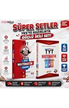 Bıyıklı Matematik 55 Günde Tyt Matematik Kampı Video Ders Kitabı Ve Gpt Soru Bankası Seti 2 Kitap