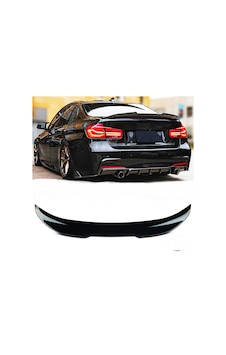 BMW F30 2012-2018 3.SERİ PLASTİK BOYASIZ XP SPOİLER-SPOYLER