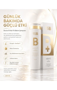 DoctorB Hair Fit Woman Şampuan 250 ML DoctorB Hair Fit Woman Şampuan 250 ML