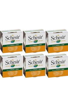 Schesir Jelly Tavuklu Aloe Veralı Yetişkin Köpek Konservesi 6 x 150 G Schesir Jelly Tavuklu Aloe Veralı Yetişkin Köpek Konservesi 6 x 150 G