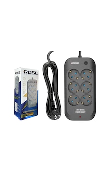 Altılı Akım Korumalı Priz Anti Static 3x1.5 2mt Rose Gr-600-2m