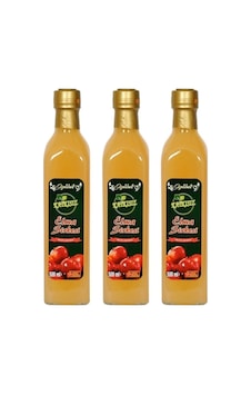 Elma Sirkesi 3x500 Ml - %100 Katkısız Doğal Geleneksel Ev Yapımı Elma Sirkesi 3x500 Ml - %100 Katkısız Doğal Geleneksel Ev Yapımı