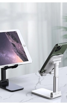 Yeni Nesil Profesyonel Tablet & Telefon Tutucu Stand Pratik Kaymaz Stand Siyah Yeni Nesil Profesyonel Tablet & Telefon Tutucu Stand Pratik Kaymaz Stand Siyah