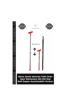 Delux Serisi Aktivite Tekli Ürün Spor Malzemesi Gb-160 Red Golf Sopası Ayarlanabilir Kırmızı Delux Serisi Aktivite Tekli Ürün Spor Malzemesi Gb-160 Red Golf Sopası Ayarlanabilir Kırmızı