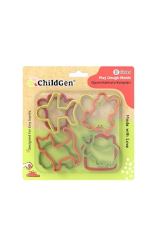 ChildGen 8'Li Oyun Hamuru Kalıbı ChildGen 8'Li Oyun Hamuru Kalıbı