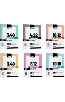 Marka Yayınları TYT Türkçe – Matematik Barnş Deneme Sınavı Seti 6 Marka Yayınları TYT Türkçe – Matematik Barnş Deneme Sınavı Seti 6