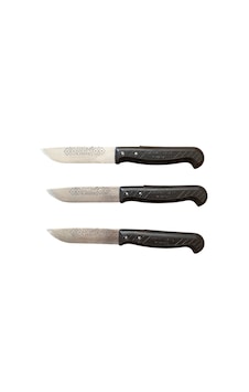Mobilreyon Maraş Mutfak Bıçak Seti 3' Lü Doğrama Bıçağı 19cm 2no Siyah Mobilreyon Maraş Mutfak Bıçak Seti 3' Lü Doğrama Bıçağı 19cm 2no Siyah