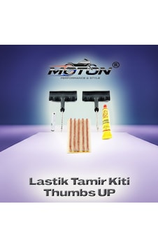 9 Parça Universal Tubeless Lastik Tamir Seti - Oto & Motosiklet Fitil Takımı