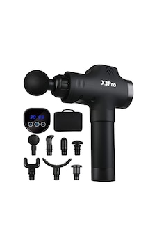 Kraft Hart X3pro Masaj Tabancası Siyah Çok Renkli Kraft Hart X3pro Masaj Tabancası Siyah Çok Renkli