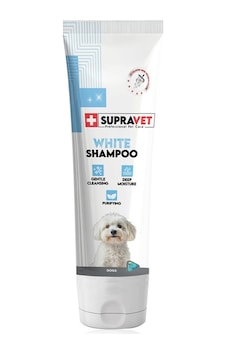 Supravet White Beyaz Tüylü Köpek Şampuanı 200 Ml Supravet White Beyaz Tüylü Köpek Şampuanı 200 Ml