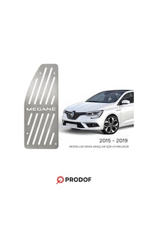 Renault Megane 4 Krom Ayak Dinlendirme Pedalı 2015 - 2019