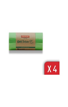 Cook Evcil Hayvan Kaka Torbası Yedek Yeşil 25 x 38 CM 4 x 30'lu Cook Evcil Hayvan Kaka Torbası Yedek Yeşil 25 x 38 CM 4 x 30'lu