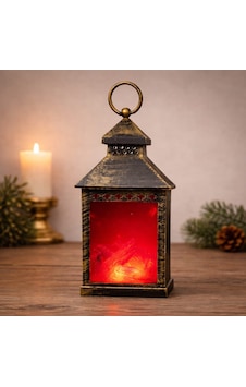 Vintage Tasarım Şömine Led Işık Vintage Tasarım Şömine Led Işık